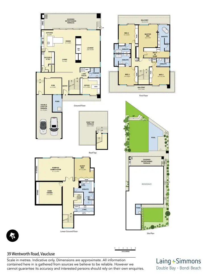 Floorplan of Homely house listing, 39 Wentworth Road, Vaucluse NSW 2030