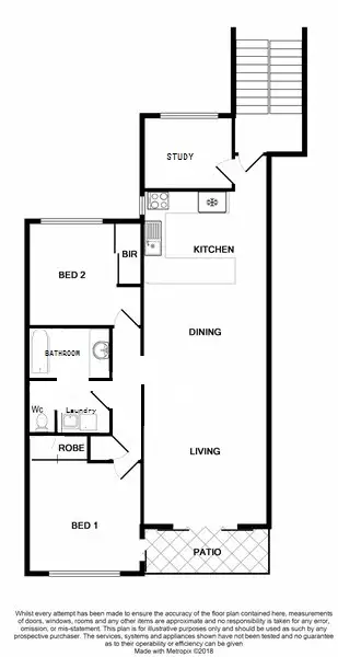 Floorplan of Homely unit listing, 12/7-9 Lindsay Street, Rosslea QLD 4812