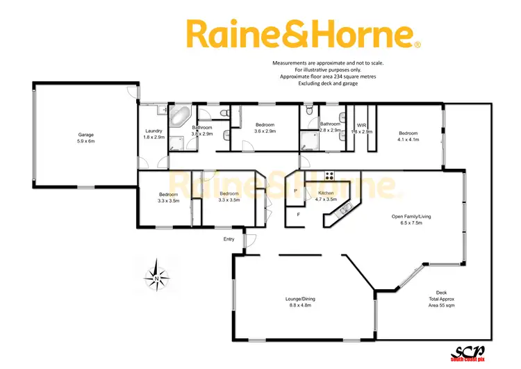 Floorplan of Homely house listing, 59 Blairs Road, Long Beach NSW 2536