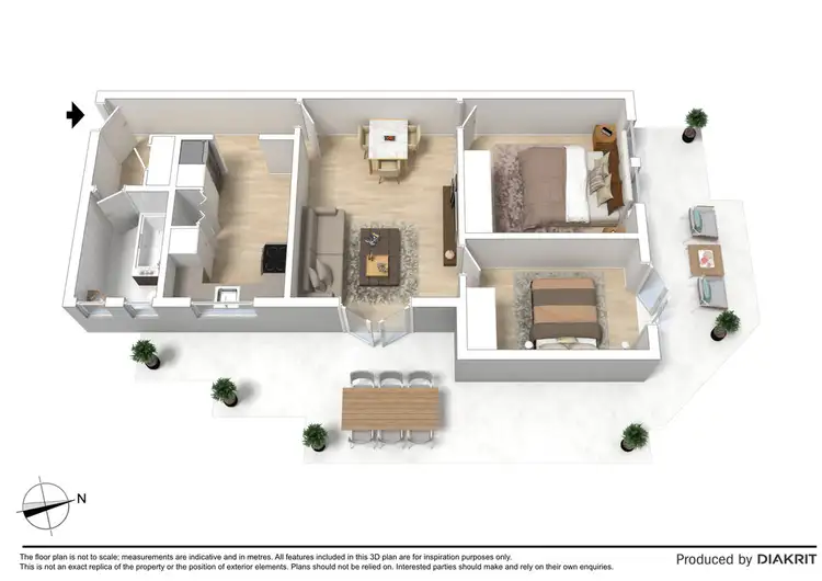 Floorplan of Homely apartment listing, 4/21 Waratah Avenue, Randwick NSW 2031