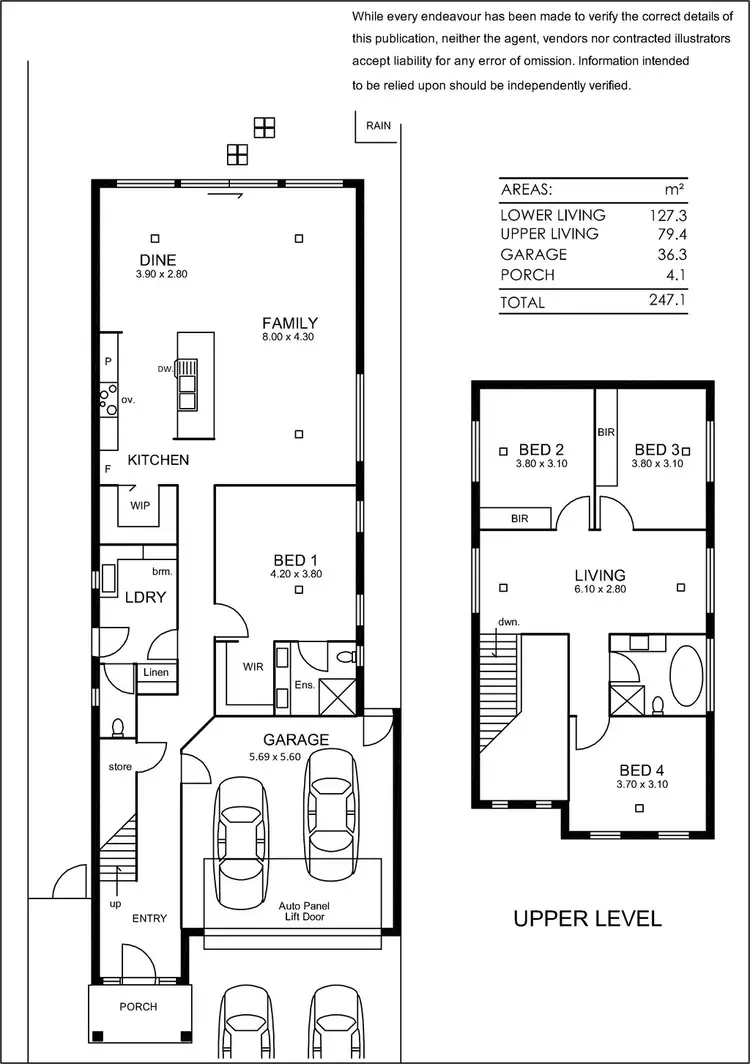 Floorplan of Homely house listing, 3B Doreen Street, Rostrevor SA 5073