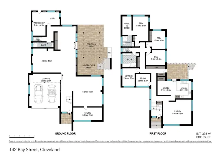 Floorplan of Homely house listing, 142 Bay Street, Cleveland QLD 4163