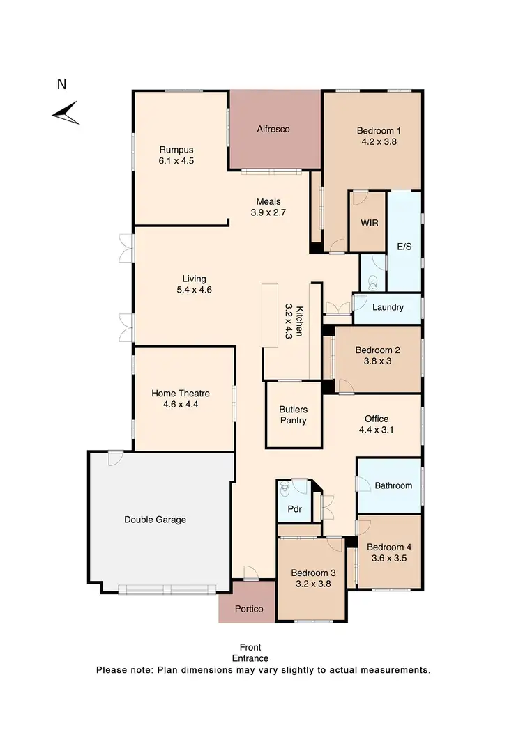 Floorplan of Homely house listing, 2 Brooklyn Court, Brown Hill VIC 3350