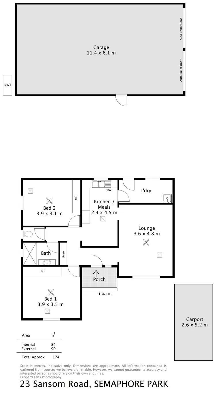 Floorplan of Homely house listing, 23 Sansom Road, Semaphore Park SA 5019