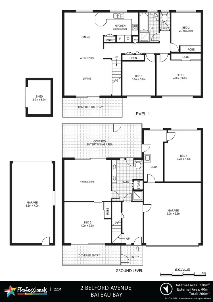 Floorplan of Homely house listing, 2 Belford Avenue, Bateau Bay NSW 2261