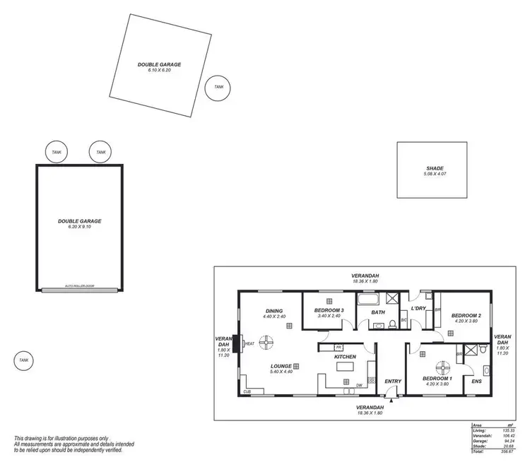 Floorplan of Homely house listing, 2 Hewett Close, Normanville SA 5204