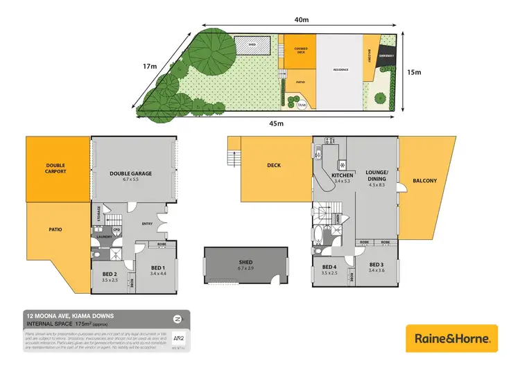Floorplan of Homely house listing, 12 Moona Avenue, Kiama Downs NSW 2533