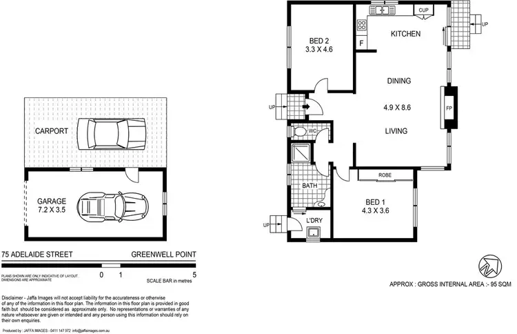 Floorplan of Homely house listing, 75 Adelaide Street, Greenwell Point NSW 2540