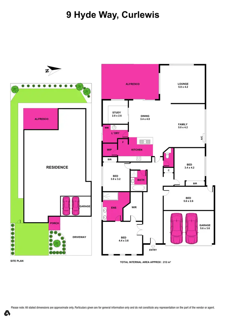 Floorplan of Homely house listing, 9 Hyde Way, Curlewis VIC 3222