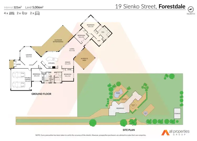 Floorplan of Homely house listing, 19 Sienko St, Forestdale QLD 4118