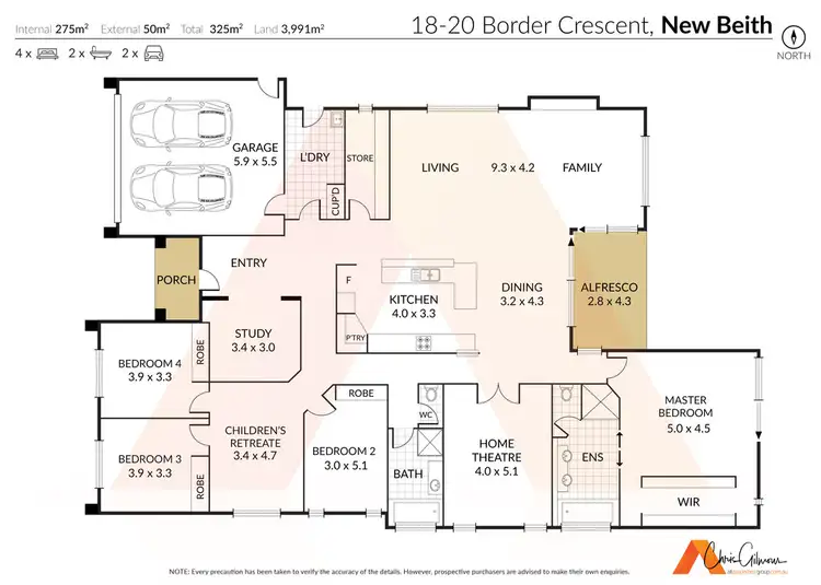 Floorplan of Homely house listing, 18-20 Border Cres, New Beith QLD 4124