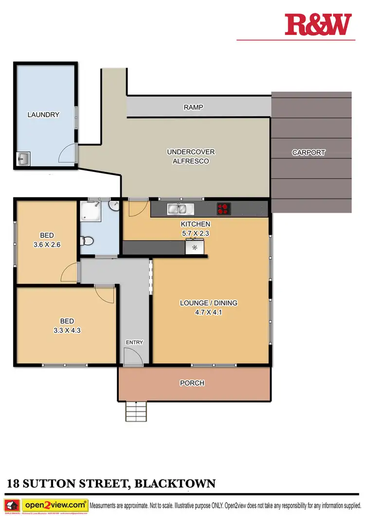 Floorplan of Homely house listing, 18 Sutton Street, Blacktown NSW 2148