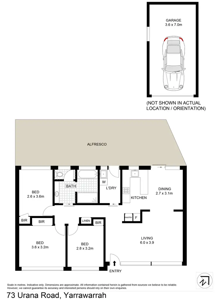 Floorplan of Homely house listing, 73 Urana Road, Yarrawarrah NSW 2233