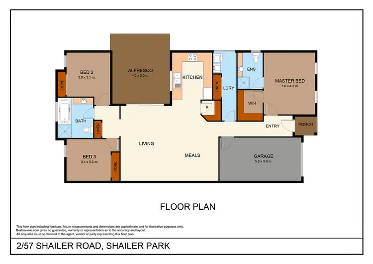 Floorplan of Homely house listing, 2/57 Shailer Road, Shailer Park QLD 4128