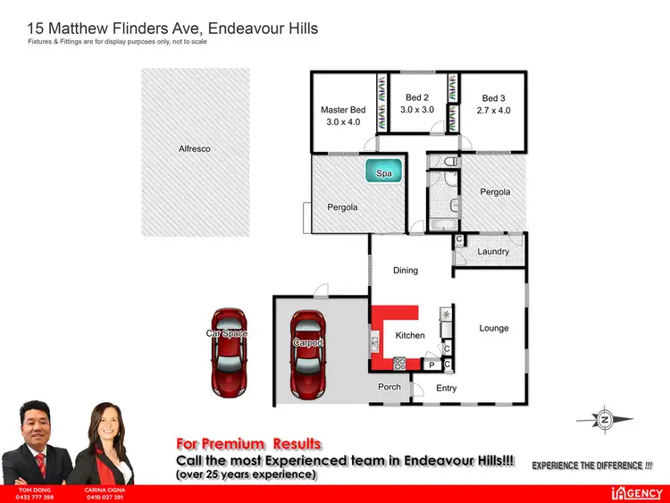 Floorplan of Homely house listing, 15 Matthew Flinders Avenue, Endeavour Hills VIC 3802