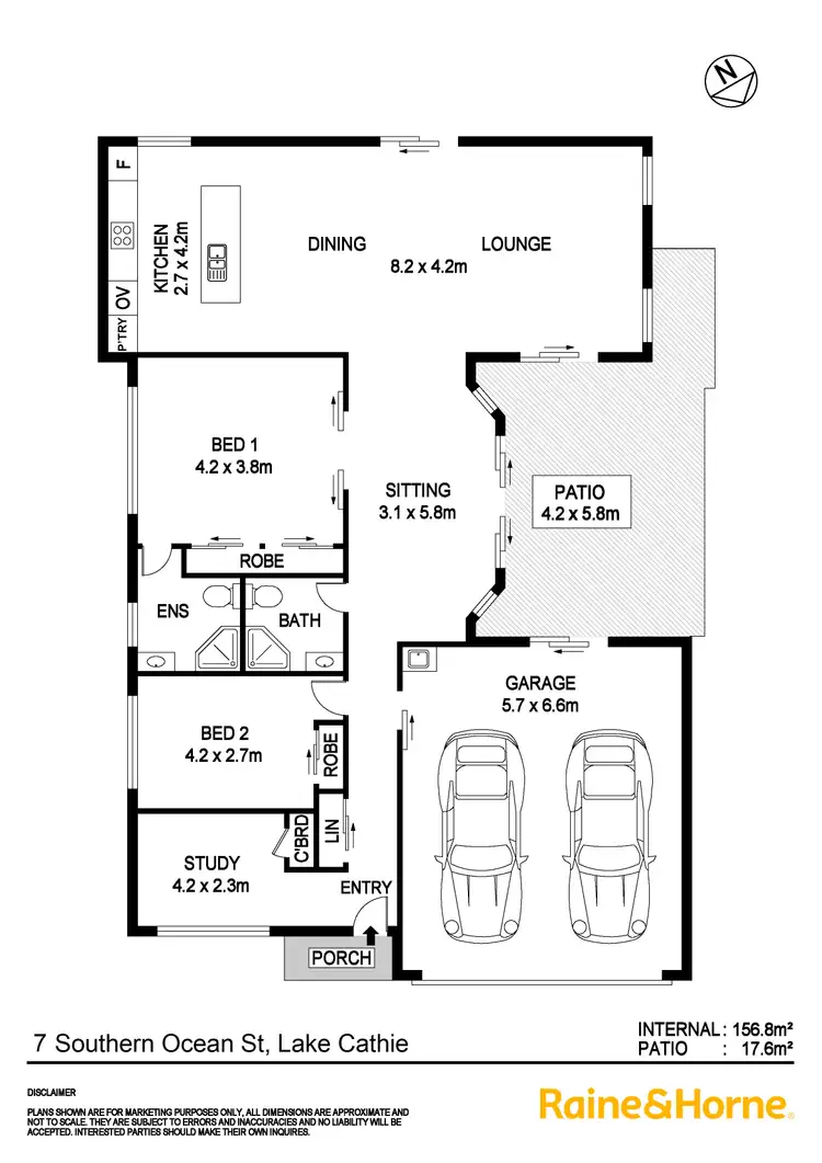 Floorplan of Homely house listing, 7 Southern Ocean Street, Lake Cathie NSW 2445