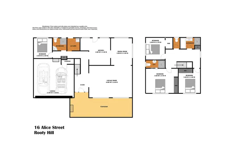 Floorplan of Homely house listing, 16 Alice Street, Rooty Hill NSW 2766