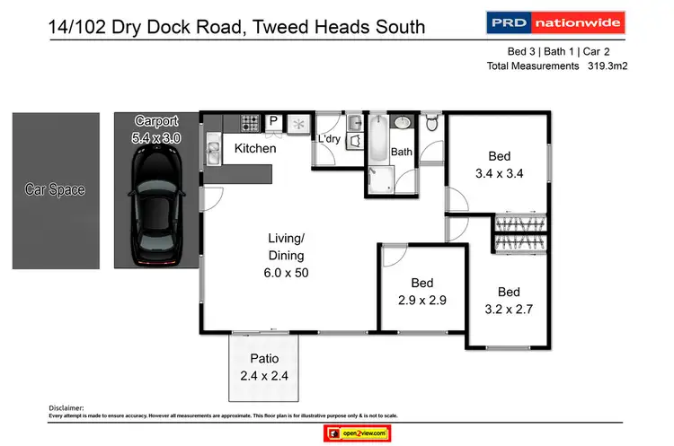 Floorplan of Homely house listing, 14/102 Dry Dock Road, Tweed Heads South NSW 2486