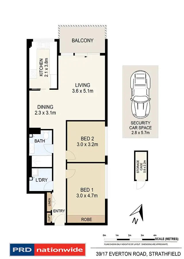 Floorplan of Homely unit listing, 39/17 Everton Road, Strathfield NSW 2135