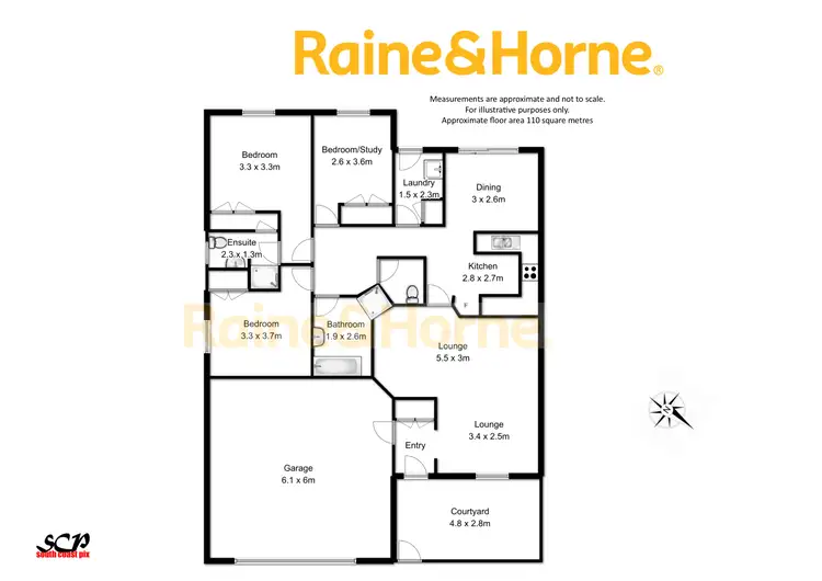 Floorplan of Homely unit listing, 4/32 Train Street, Broulee NSW 2537