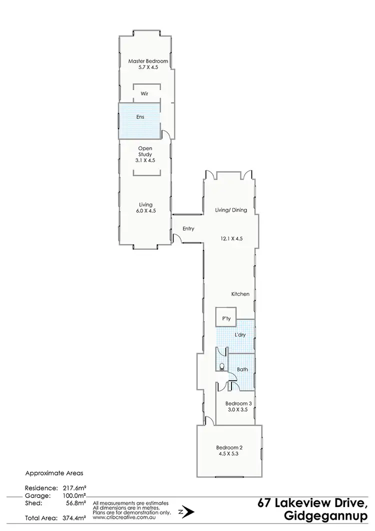Floorplan of Homely house listing, 67 Lakeview Drive, Gidgegannup WA 6083