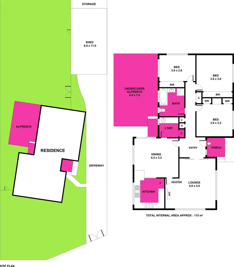 Floorplan of Homely house listing, 31 Melva Crescent, Whittington VIC 3219