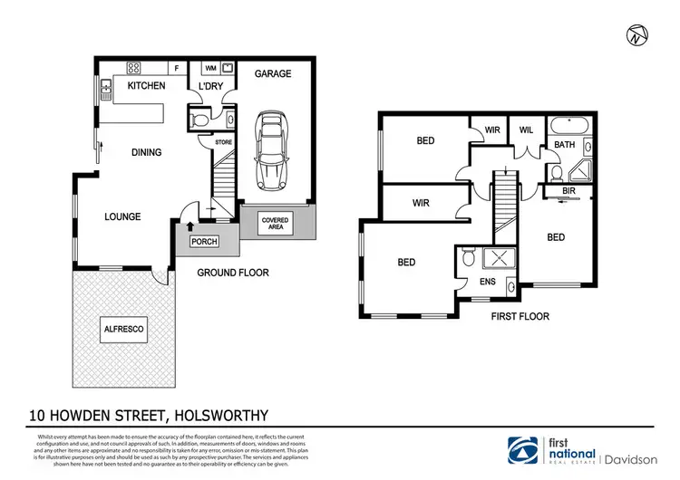 Floorplan of Homely house listing, 10 Howden Street, Holsworthy NSW 2173