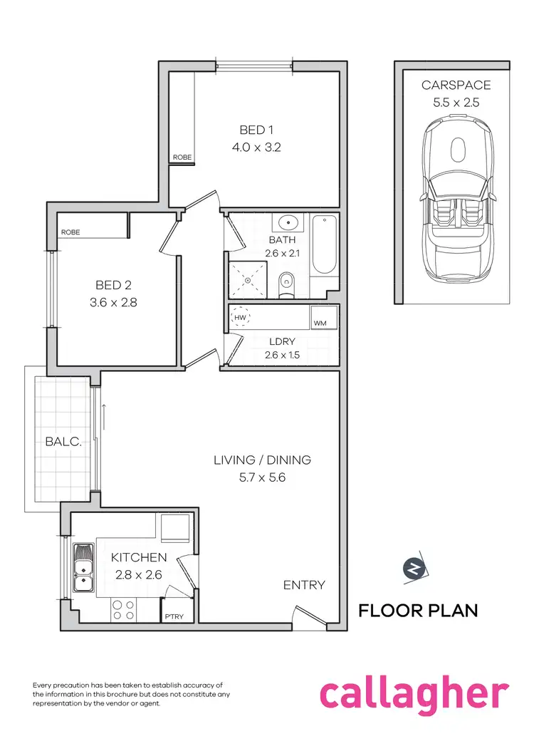 Floorplan of Homely apartment listing, 4/34 Terrace Road, Dulwich Hill NSW 2203