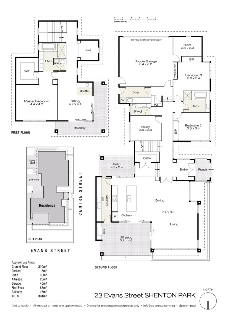 Floorplan of Homely house listing, 23 Evans Street, Shenton Park WA 6008