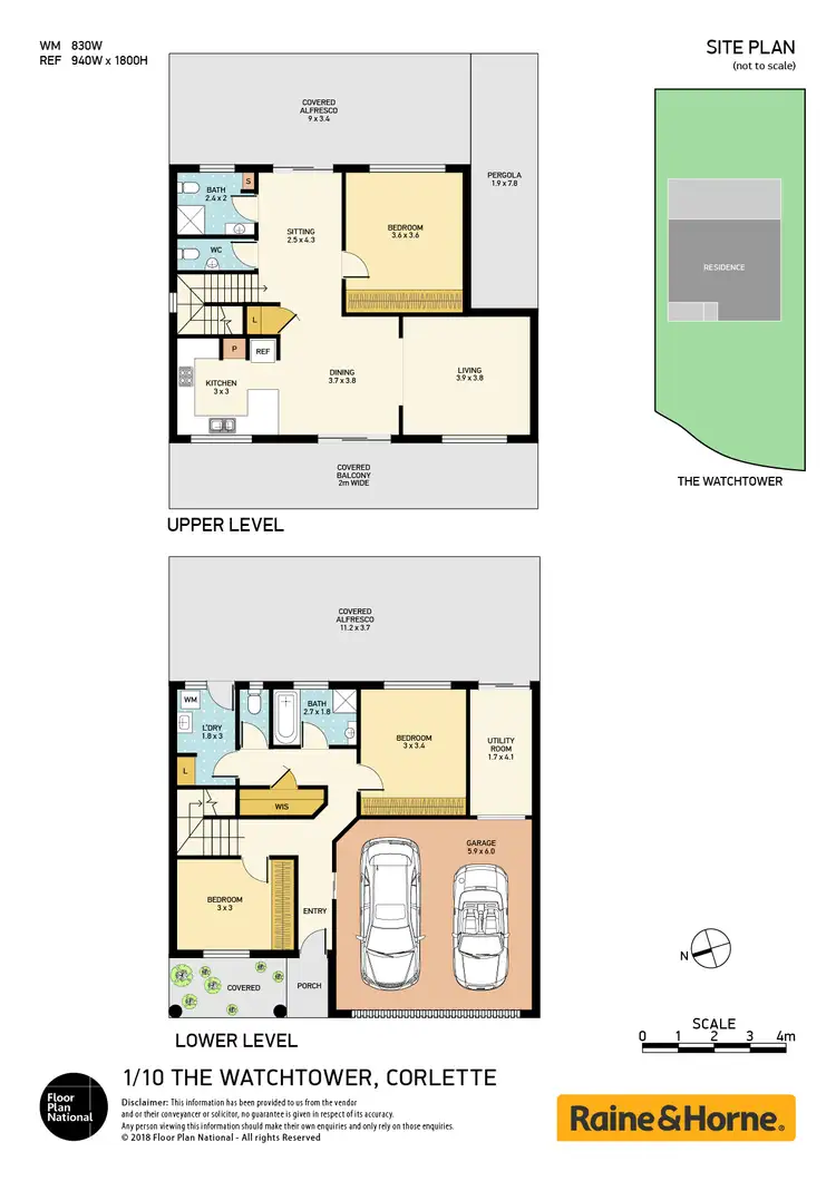 Floorplan of Homely house listing, 1/ 10 The Watchtower, Corlette NSW 2315