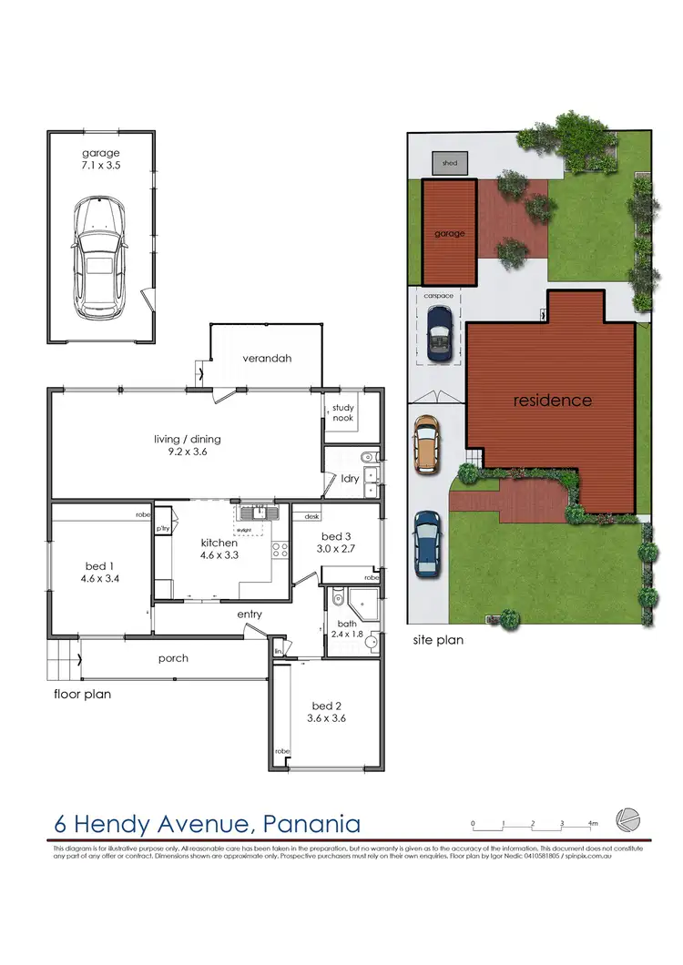 Floorplan of Homely house listing, 6 Hendy Avenue, Panania NSW 2213