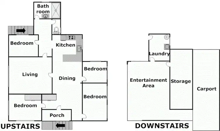 Floorplan of Homely house listing, 57 Tenth Avenue, Railway Estate QLD 4810