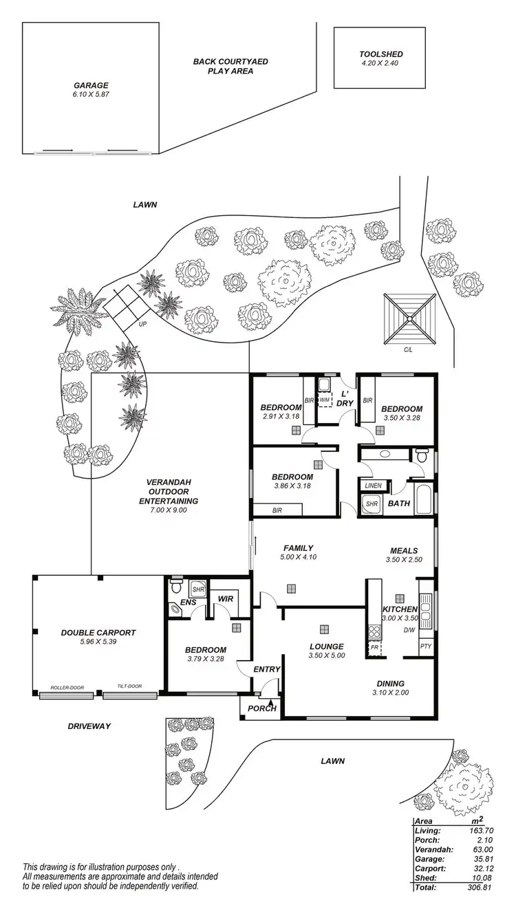 Floorplan of Homely house listing, 70 Spriggs Road, Onkaparinga Hills SA 5163