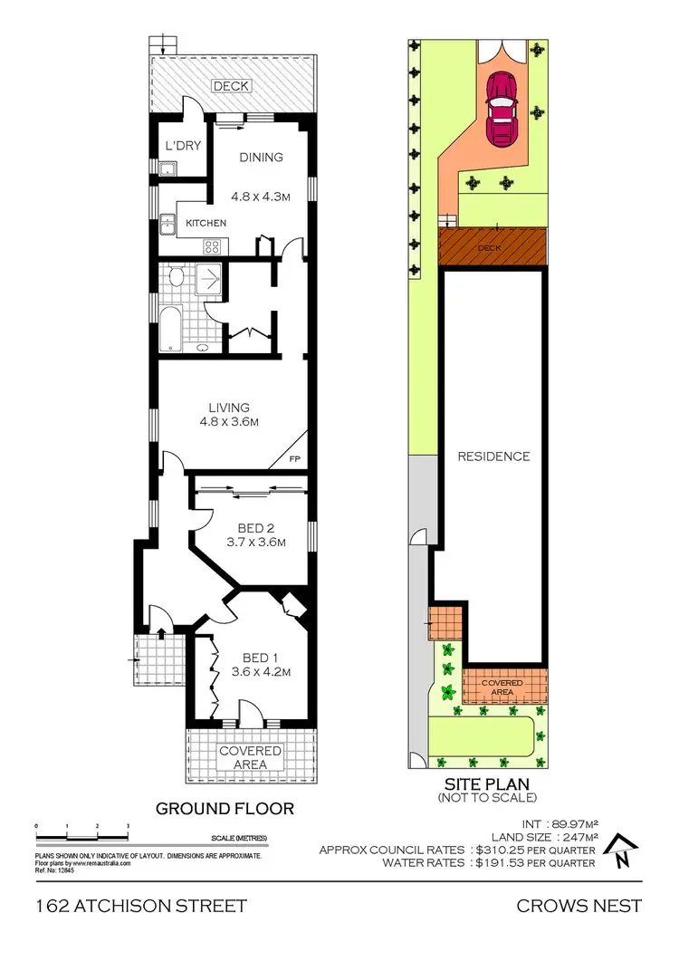 Floorplan of Homely house listing, 162 Atchison Street, Crows Nest NSW 2065