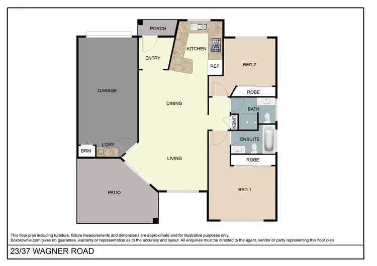 Floorplan of Homely house listing, 23/37 Wagner Road, Murrumba Downs QLD 4503