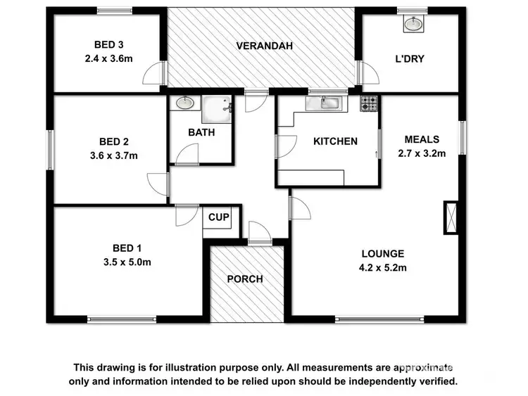 Floorplan of Homely house listing, 15 Lacey Drive, Kybybolite SA 5262