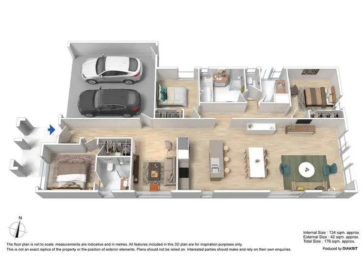 Floorplan of Homely house listing, 12 Toritta Way, Truganina VIC 3029