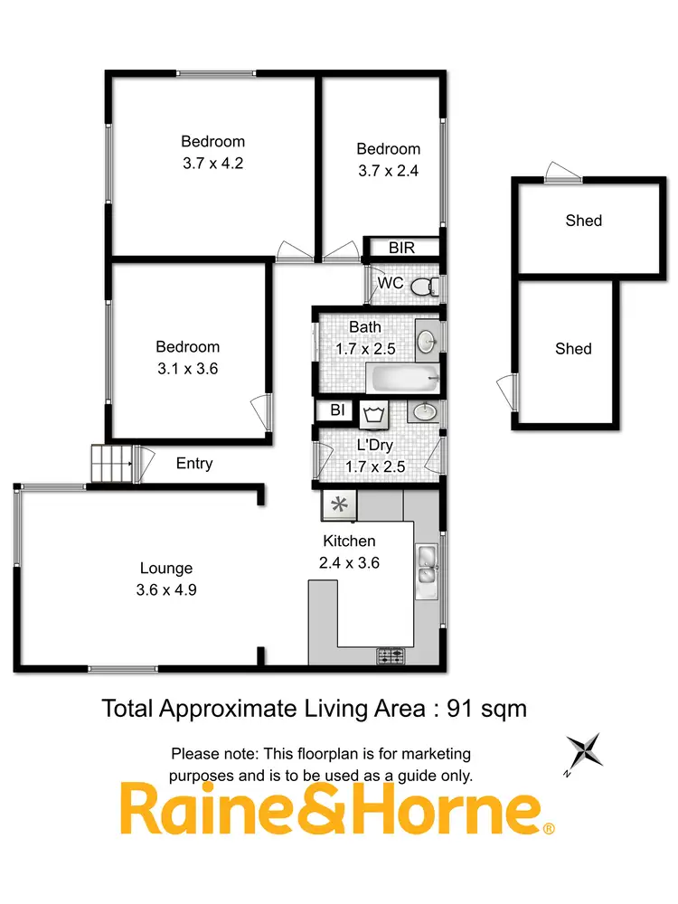 Floorplan of Homely house listing, 9 Erebus Street, Warrane TAS 7018