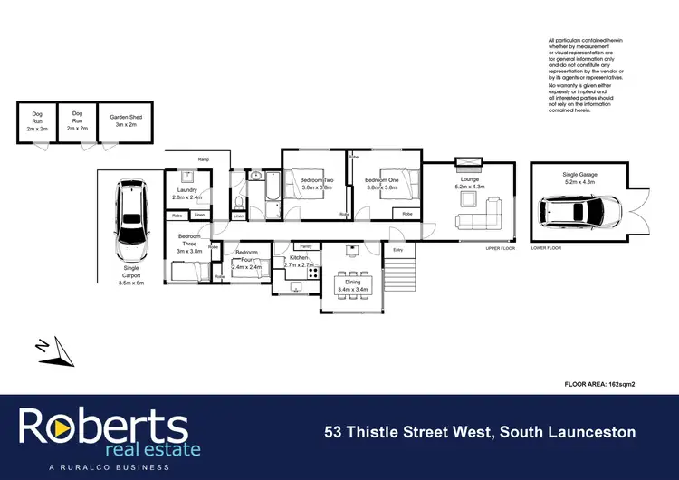 Floorplan of Homely house listing, 53 Thistle Street West, South Launceston TAS 7249