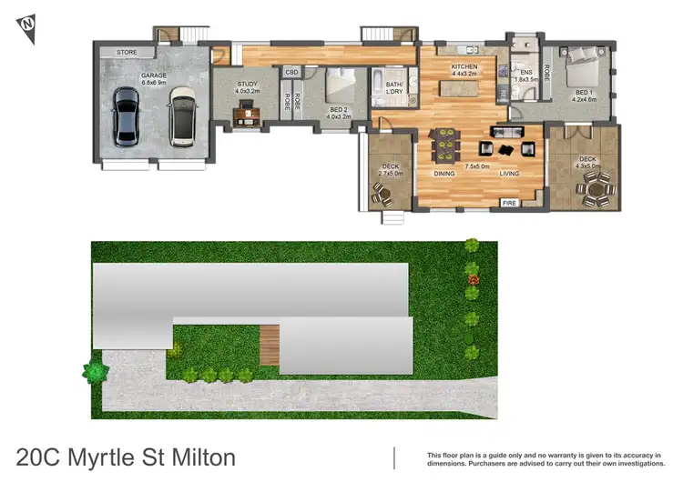 Floorplan of Homely house listing, 20C Myrtle Street, Milton NSW 2538
