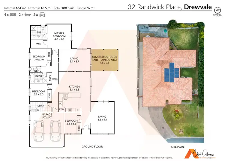 Floorplan of Homely house listing, 32 Randwick Pl, Drewvale QLD 4116