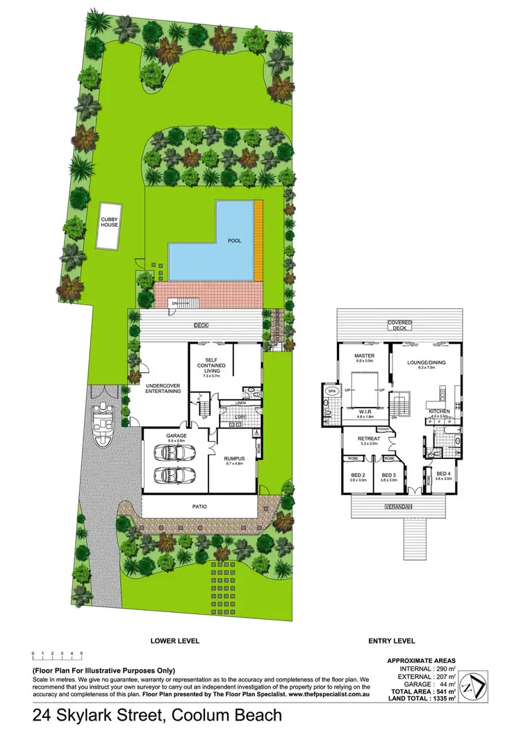 Floorplan of Homely house listing, 24 Skylark Street, Coolum Beach QLD 4573
