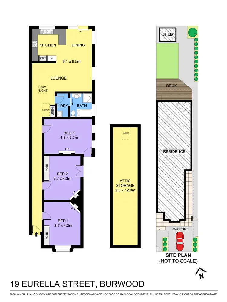 Floorplan of Homely house listing, 19 Eurella Street, Burwood NSW 2134