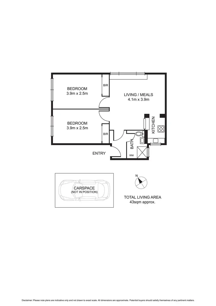 Floorplan of Homely apartment listing, 21/2-10 Mountain Street, South Melbourne VIC 3205