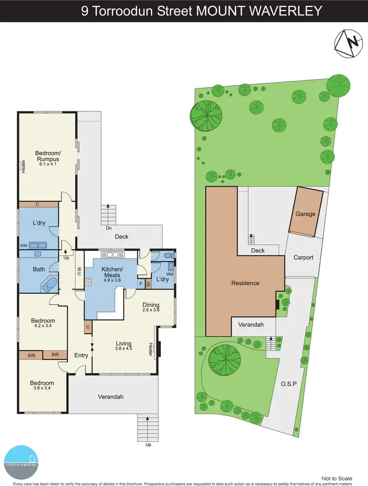 Floorplan of Homely house listing, 9 Torroodun Street, Mount Waverley VIC 3149