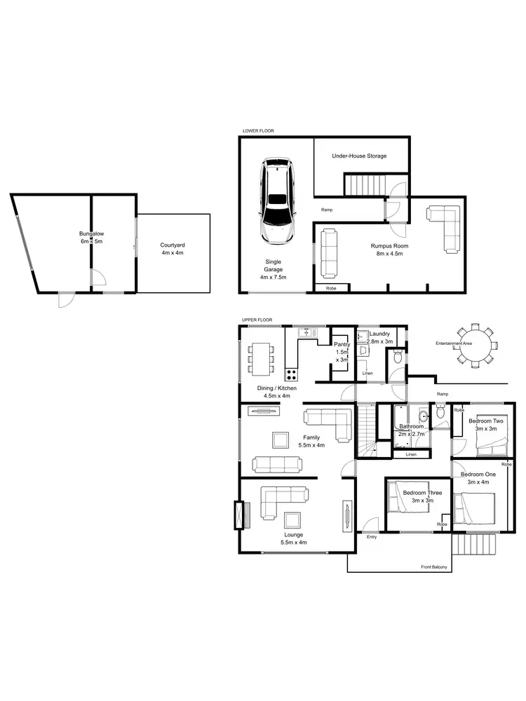 Floorplan of Homely house listing, 14 Proctor Street, Newnham TAS 7248