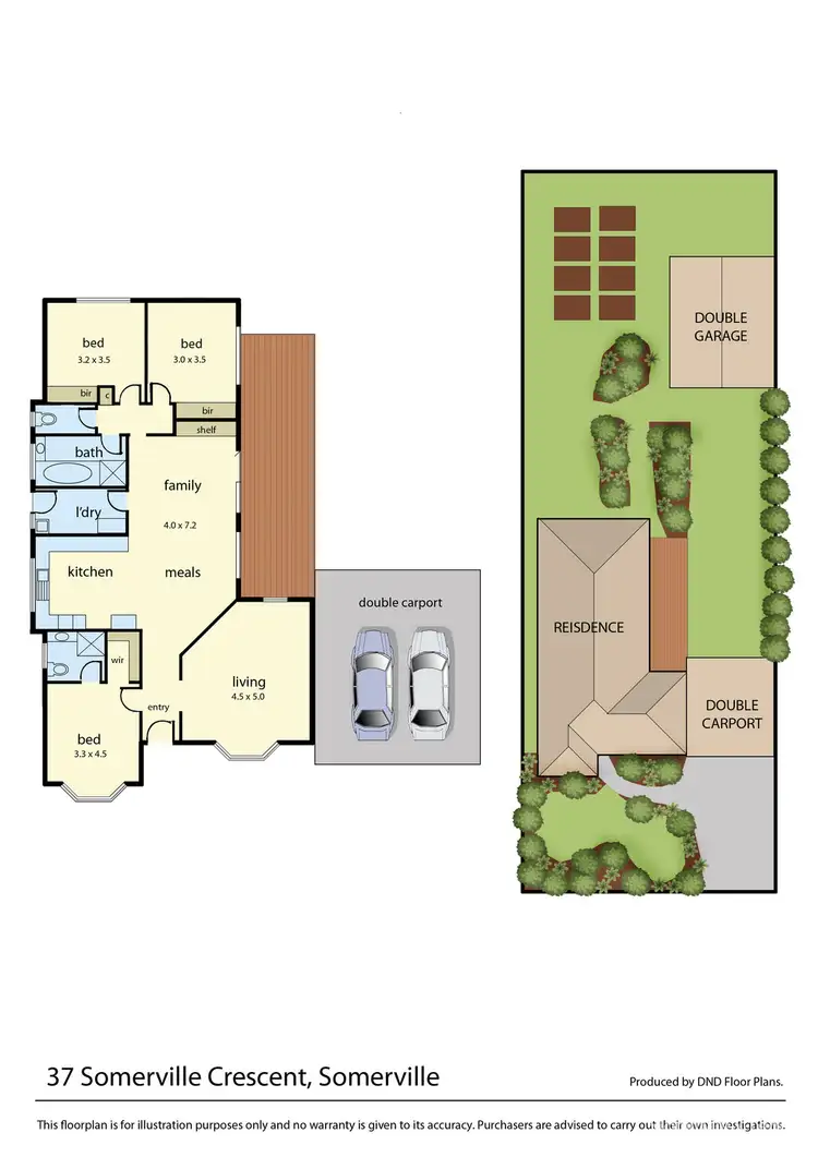 Floorplan of Homely house listing, 37 Somerville Crescent, Somerville VIC 3912
