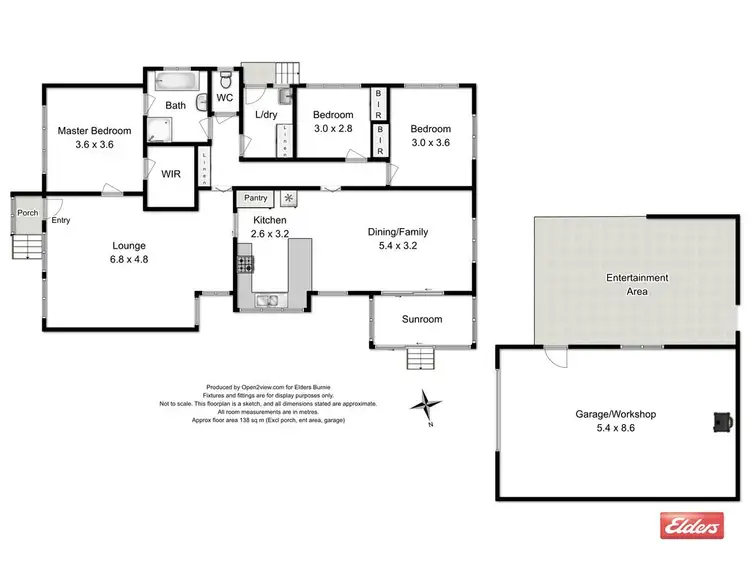 Floorplan of Homely house listing, 13 Lyons Street, Somerset TAS 7322