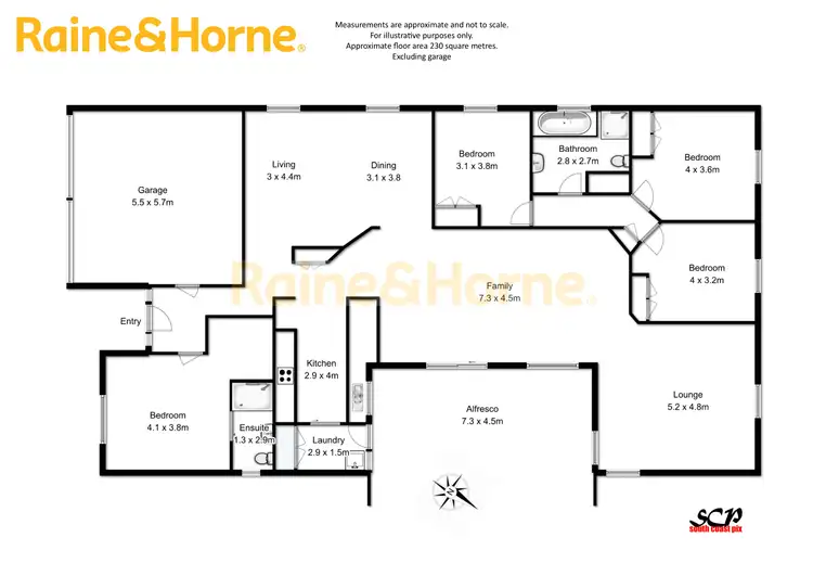 Floorplan of Homely house listing, 4 Ascension Way, Batehaven NSW 2536