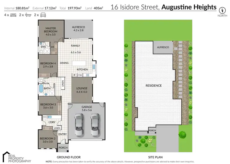 Floorplan of Homely house listing, 16 Isidore Street, Augustine Heights QLD 4300